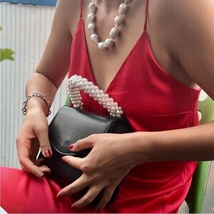 Anine Bing Gemma Silk Slip Dress